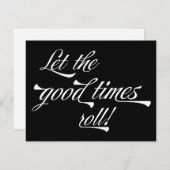 Chic Retro Typografie is mijn Groomsman Kaart (Voorkant / Achterkant)