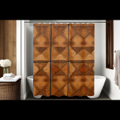 Chic rideau de douche Shabby rustique