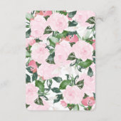 Chic romance | Carte de détails (Dos)