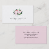 Chic romance | CARTE DE VISITE (Devant / Derrière)