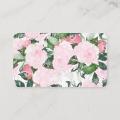 Chic romance | Carte Registre (Dos)