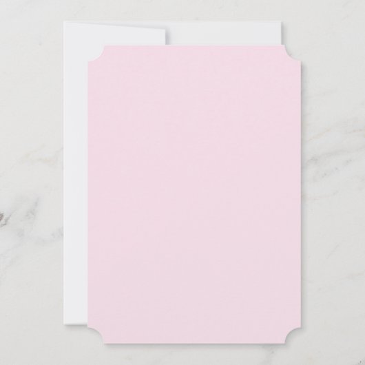 Chic romance| Faire-part de mariage (Dos)