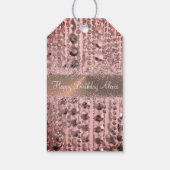 Chic Roos Blush Stringede kralen Cadeaulabel (Achterkant)