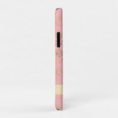 Chic Roos Gold Damask Case-Mate iPhone Case (Achterkant/rechts)