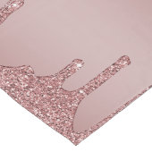 Chic Roos Gold Driving Glitter Monogram Lange Tafelloper (Hoek)