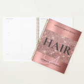 Chic Roos Gold Foil Hair Appointbook Planner (Display)