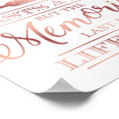 Chic Roos Gold HANGOVER QUOTE Sign Print (Hoek)