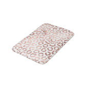 Chic Roos Gold Leopard Cheetah Animal Print Badmat (Gekanteld)