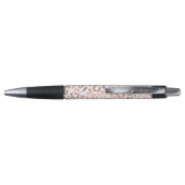 Chic Roos Gold Leopard Cheetah Animal Print Pen (Achterkant)