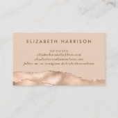 Chic Roos Gold Visitekaartje (Achterkant)