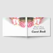 Chic rose bouquet de fleurs mariage livre d'or (Complet)