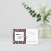 Chic Rose Gold Bobby Pins sur rendez-vous gris (Debout devant)