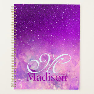 Chic rose rose violet foncé parties scintillant mo