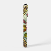 Chic roses wild violets stained Glass (Côté droit)