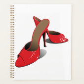 Chic Rouge Haut talons Glamour Stiletto Mode (Devant)