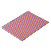 Chic rouge jaune rose Carnet spiral (Côté gauche)