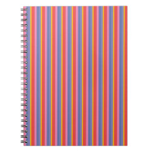 Chic rouge jaune rose Carnet spiral