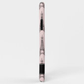 Chic roze Eiffel Tower Patroon Case-Mate iPhone Case (Achterkant/rechts)