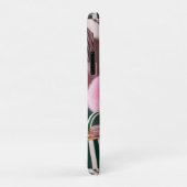 Chic roze en groen Case-Mate iPhone case (Achterkant/rechts)
