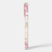 Chic roze Flowers Case-Mate iPhone Case (Achterkant / Links)