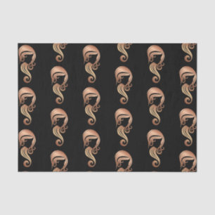 Chic Roze Gouden Schoonheid Meisje Haar- en Make-u Tissuepapier