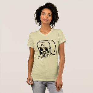 Chic Russisch Schedel Dames T-Shirt - Artistiek