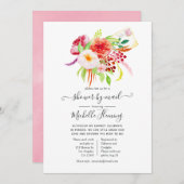 Chic Rustic Charm Baby shower per Mail Kaart (Voorkant / Achterkant)