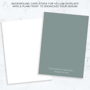 Chic salie groene achtergrond voor Vellum overlay Kaart