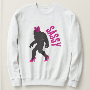 Chic Sassy Sasquatch (Grote Voet) Trui