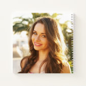 Chic Script 2 Photo Graduation Party Livre d'invit (Dos)