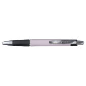 Chic Script Calligraphy Pastel Paars Pen (Achterkant)
