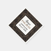 Chic! servetten voor verlovingsfeest (Hoek)