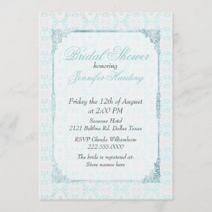 Chic Shabby Lace Custom Vrijgezellenfeest Kaart