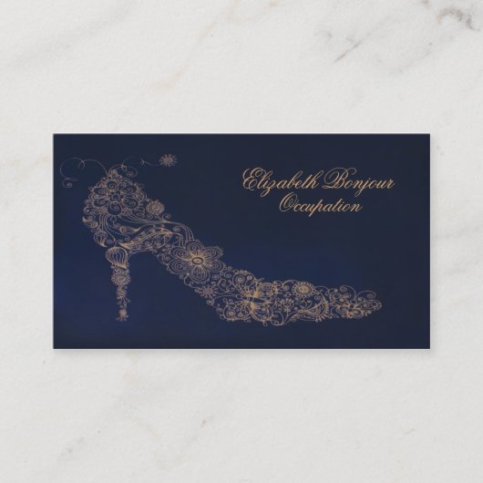 Chic Shoe ~ Carte de visite (Devant)