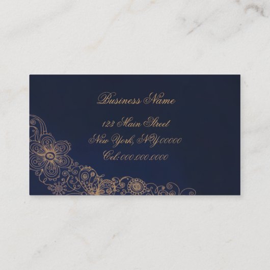 Chic Shoe ~ Carte de visite (Dos)