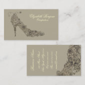 Chic Shoe ~ Carte de visite (Devant / Derrière)