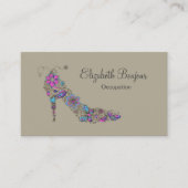 Chic Shoe ~ Carte de visite (Devant)