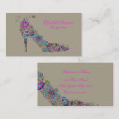 Chic Shoe ~ Carte de visite (Devant / Derrière)