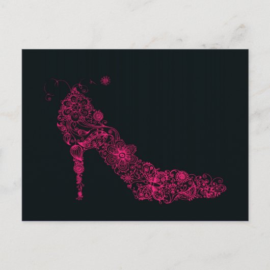 Chic Shoe ~ Carte postale (Devant)