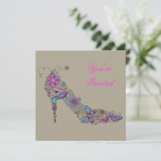 Chic Shoe ~ Invitations (Debout devant)