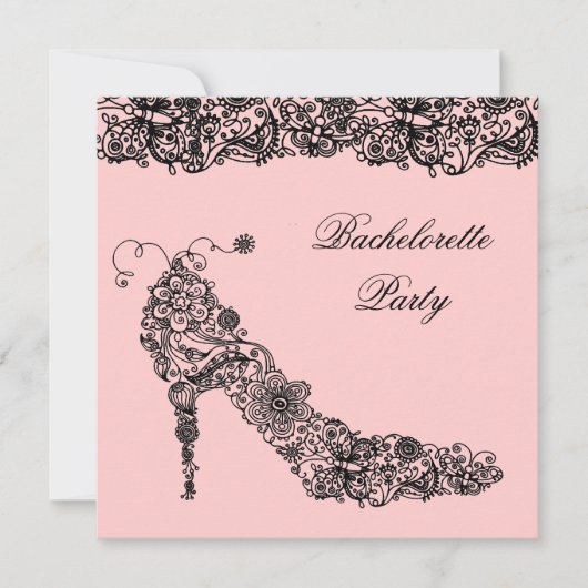 Chic Shoe ~ Invitations (Devant)