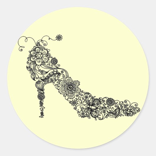 Chic Shoe (Options de couleur) ~ Stickers (Devant)