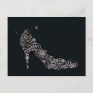 Chic Shoe Postcard / Invitation / RSVP