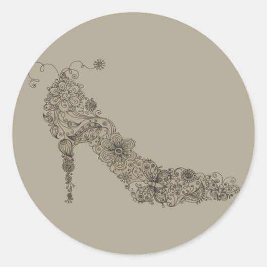 Chic Shoe ~ Stickers (Devant)