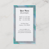 Chic Shopper, Personal Shopper Visitekaartje (Achterkant)