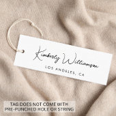 Chic Signature Script Hang Label