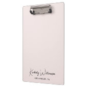 Chic Signature Script PInk Klembord (Links)