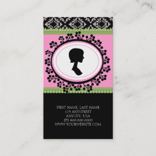 Chic Silhouette Visitekaartjes