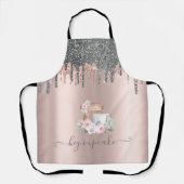 Chic Silver Glitter Drift Mixer Flowers Roos Gold Schort (Voorkant)