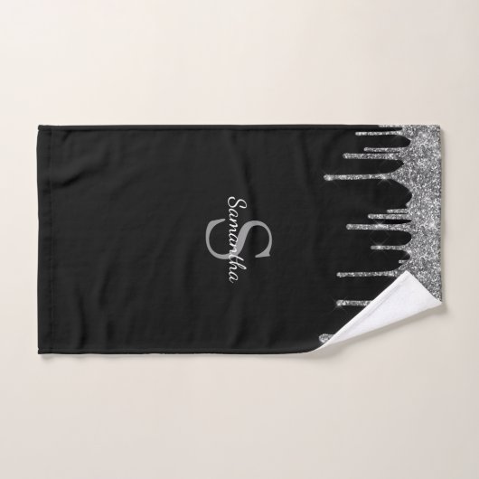 Chic Silver Parties scintillant Drivers Sparkle Mo (Serviette à main)
